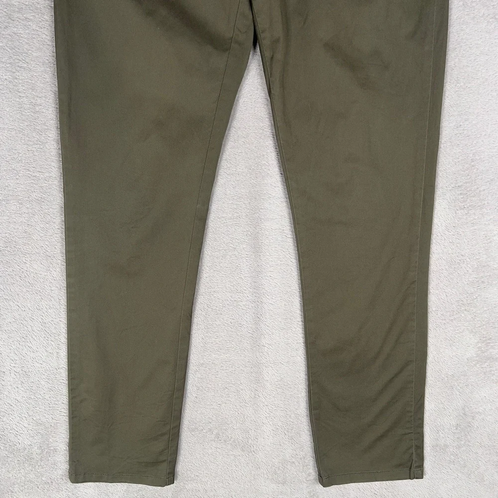 Vuori Collins Chino Pants Men's 30x31 Dark Oregano 5-Pocket Stretch Twill Cotton
